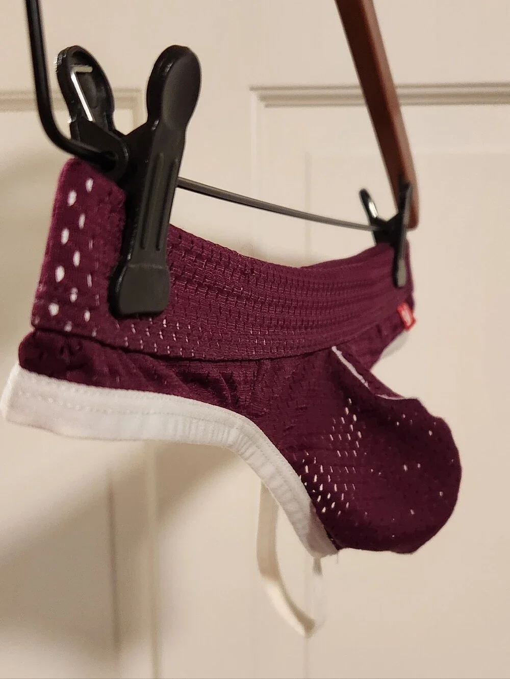 😈Wang Jiang😈 - Purple/White Mesh G-String